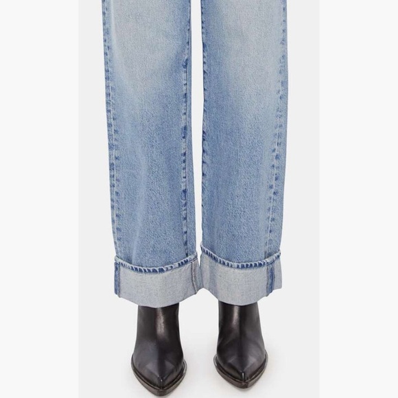 MOTHER The Dodger Skimp Cuff Straight Leg Jeans - Picture 13 of 14